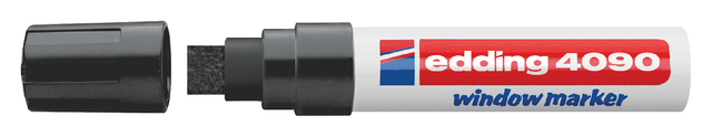 edding 4090 chalk marker blister of 1 black