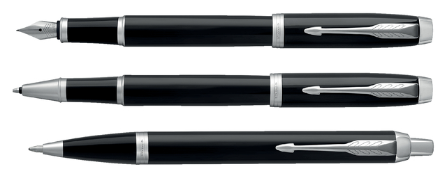 Rollerpen Parker IM black CT fijn