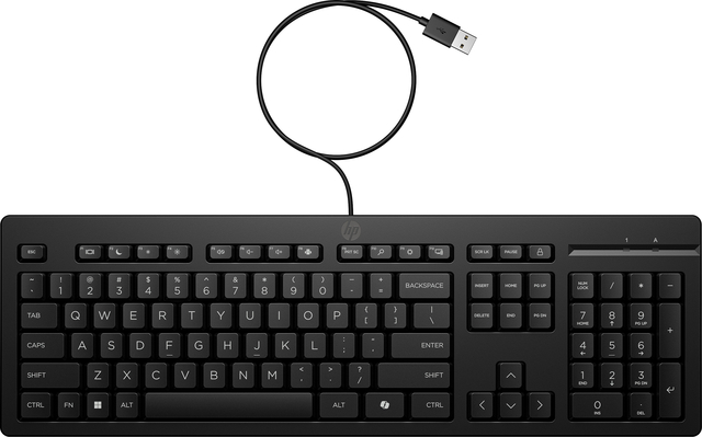 Toetsenbord HP 125 USB bedraad QWERTY