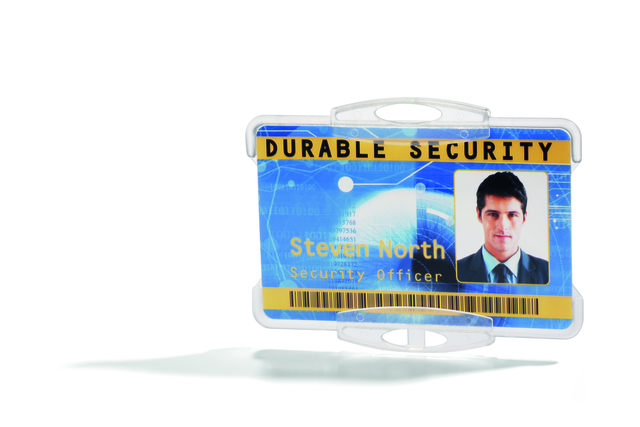 Badge Durable voor 1 kaart 10 stuks