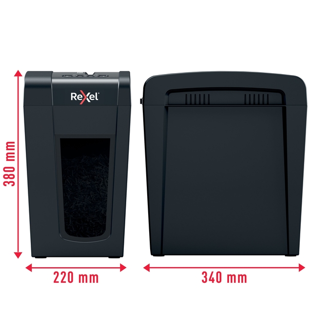 Papiervernietiger Rexel Secure X10-SL snippers 4x40mm