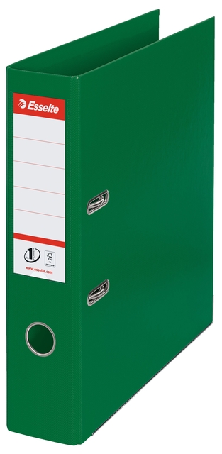 Lever Arch File Esselte No.1 VIVIDA 75mm PP A4 green 5 pieces