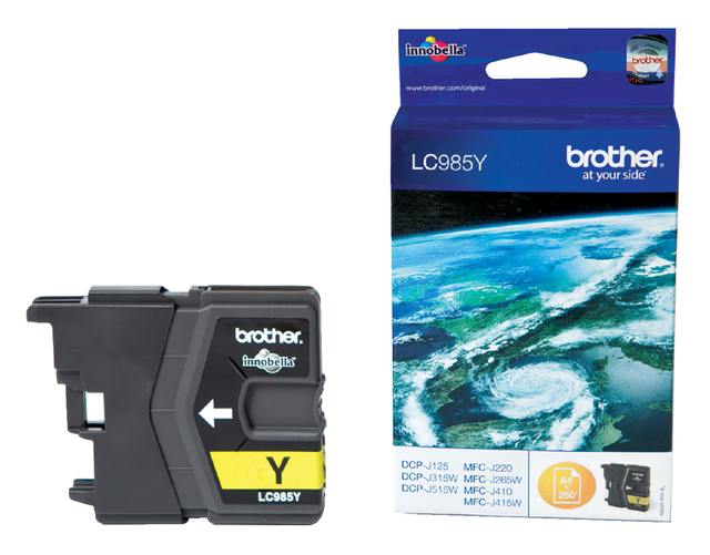 Brother LC985Y Ink Cart Yellow LC985Y