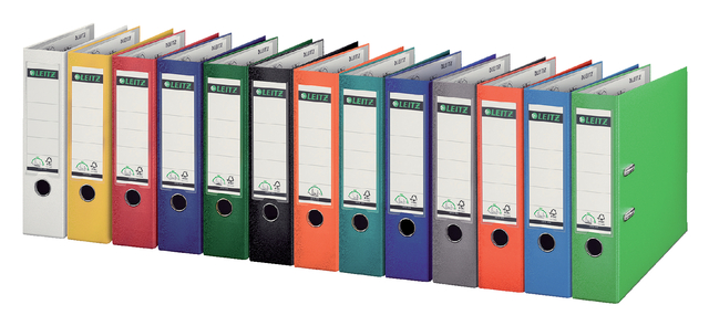Lever arch file Leitz  80mm PP A4 gray