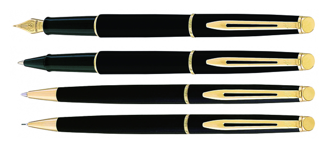 Rollerpen Waterman Hémisphère matt black GT fi