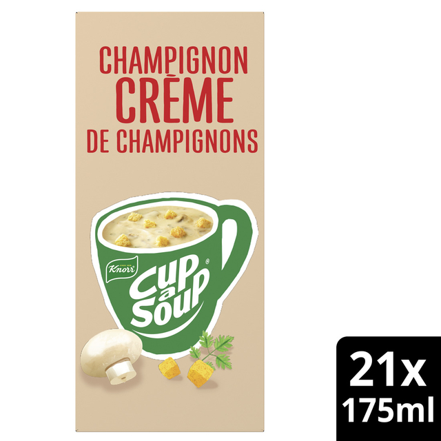 Cup-a-Soup Knorr champignon crème 21x175m