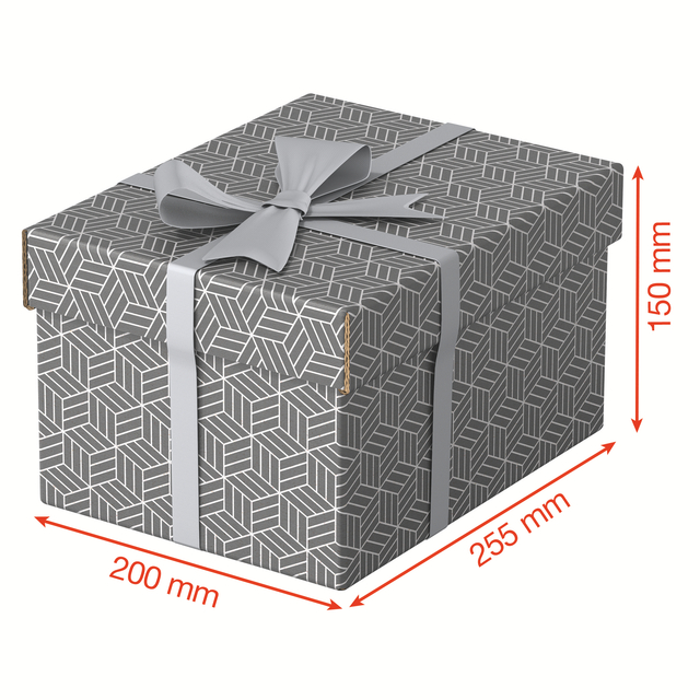 Opberg- en geschenkdoos Esselte home klein 200x150x255mm gr 3 st