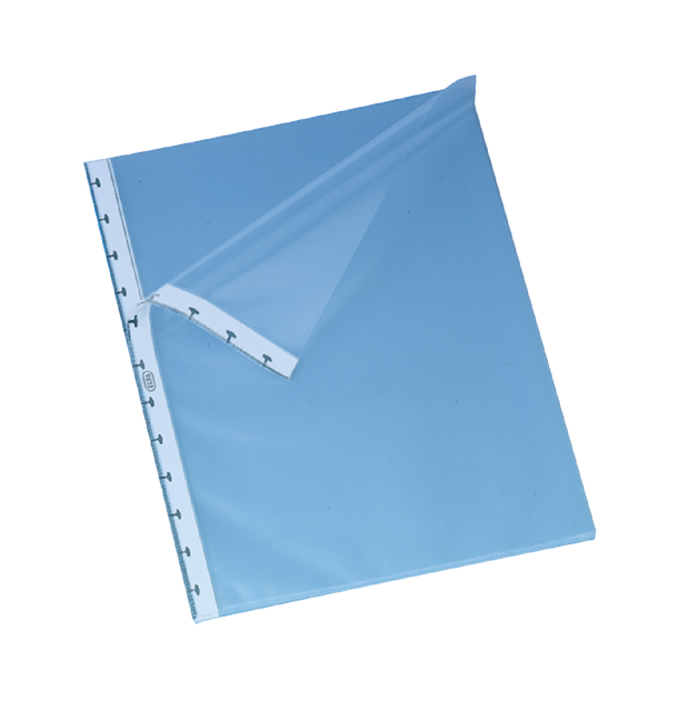 Bag of 10 Punched pockets Elba Variozip A4 Polypropylene 70µ Smooth Clea