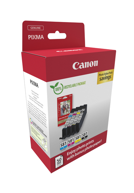 CANON INK CLI-581 C/M/Y/BK MULTI BL