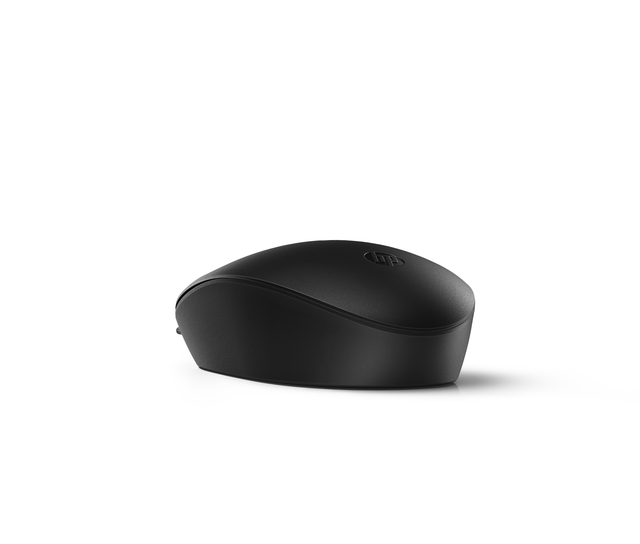 Muis HP 125 bedraad zwart