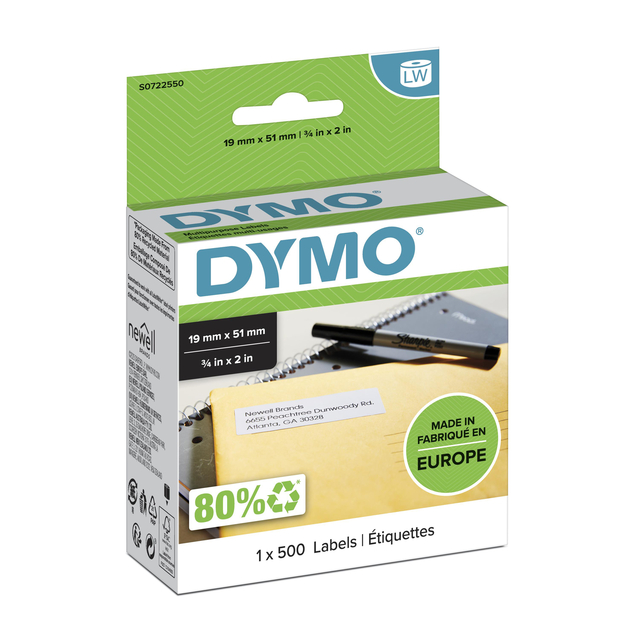Dymo LW Label Multi 19x51 11355/S0722550