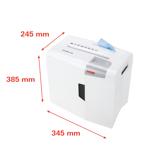 HSM shredstar X5 document shredder - 4,5 x 30 mm