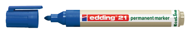 edding 21 EcoLine permanent marker blue