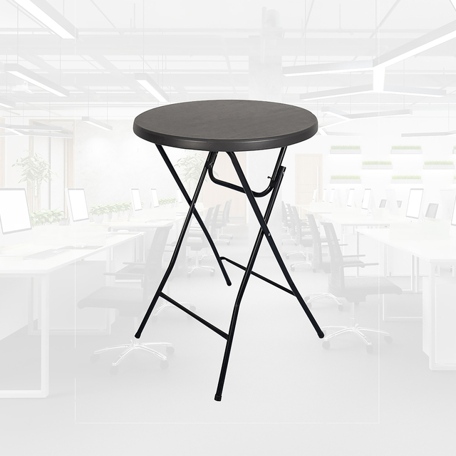 Statafel BRASQ 80cm BT100 zwart