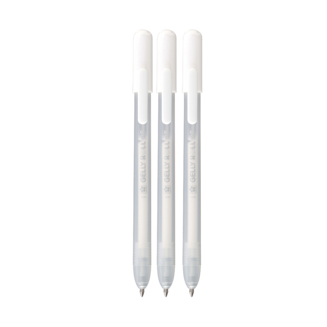 Gelschrijver Sakura Gelly Roll Classic 08 klikfunctie set à 3 stuks wi