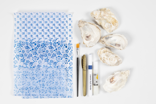 Hobbyset Creativ Company decoupage oesterschelpen