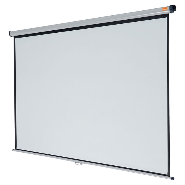 Wall mounted projection screen Nobo 175x109cm