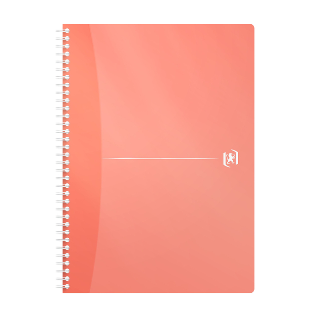 OXFORD Office My Colours A4 Polypropylene Twin-wire Notebook  Ruled 180 Pages Assorted Colours SCRIBZEE® Compatibl