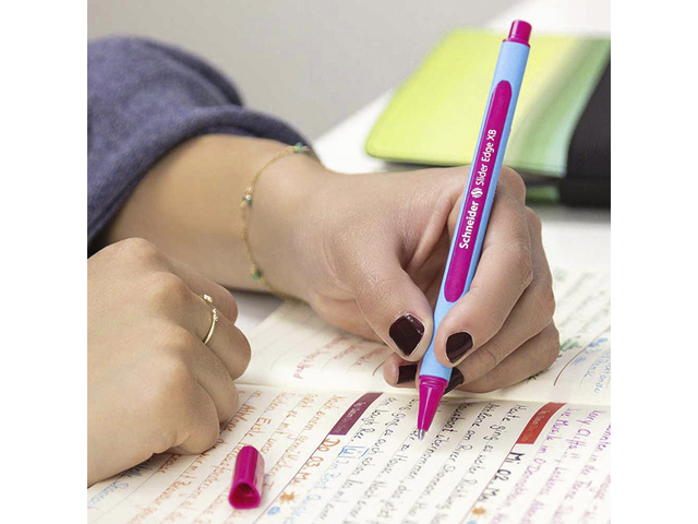 Balpen Schneider Slider Edge extra breed assorti etui à 6 stuk