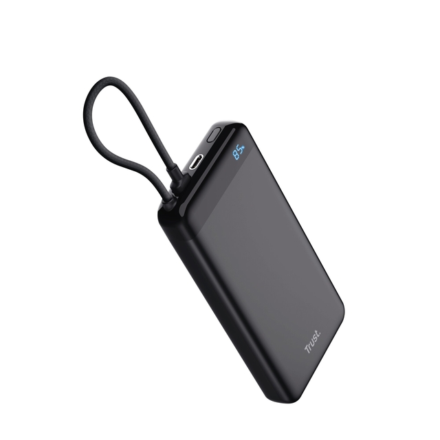 Powerbank Trust Fiera 20.000 met kabel