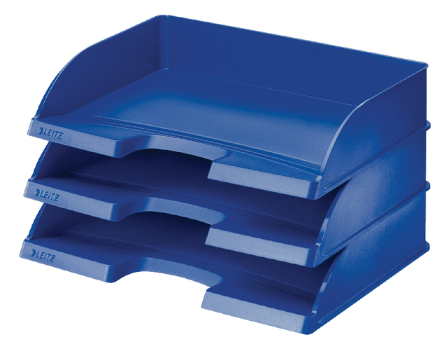 Letter Tray Leitz Plus A4 Landscape  blue