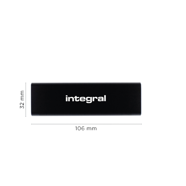 SSD Integral USB-C extern portable 3.2 2TB