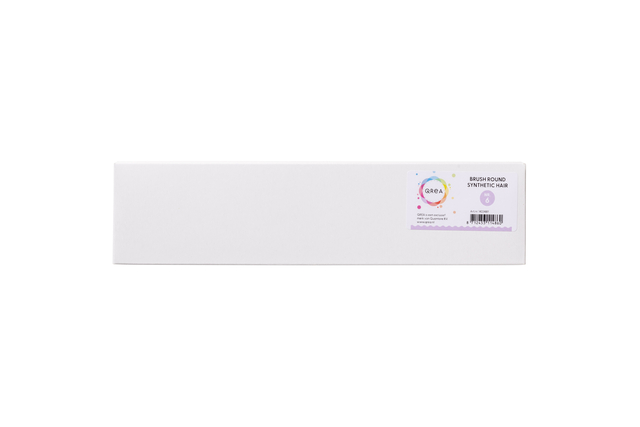 Penseel Qrea synthetisch haar nr 6 breedte 3,9mm