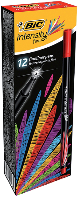 Fineliner Bic Intensity fijn rood
