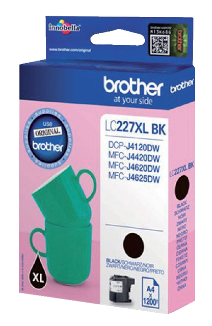 Brother IJ Cartridge Blk HY LC227XLBK