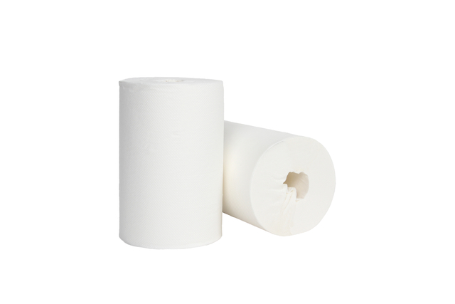 Poetspapier Cleaninq M1 1-laags 12x120m wit