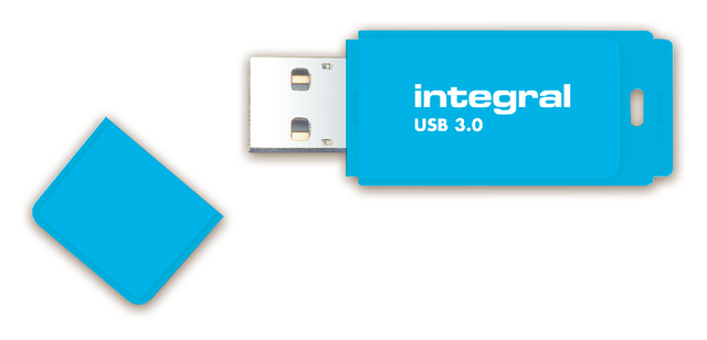 IntegralNeon USB3.0 FlashDrive Blue128GB