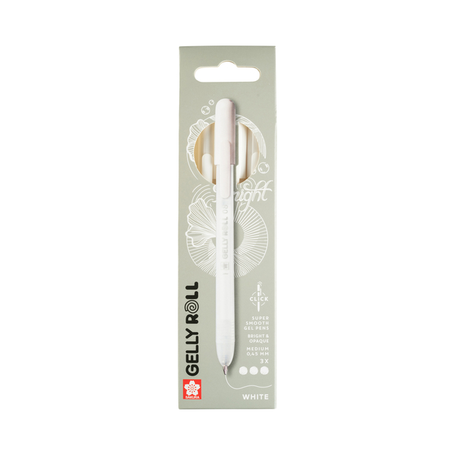 Gelschrijver Sakura Gelly Roll Classic 08 klikfunctie set à 3 stuks wi