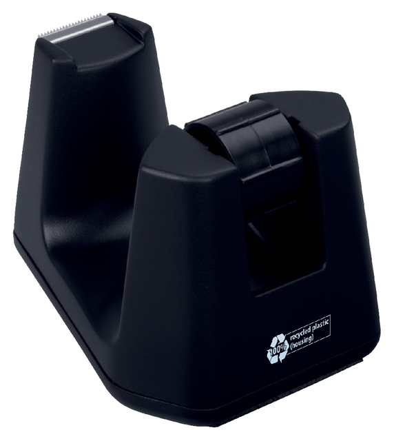 tesa SMART Desk dispenser for self-adhesive Transparent tapes, black