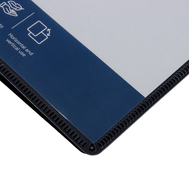 Frontview display book OPUS 2 A5 20P, black