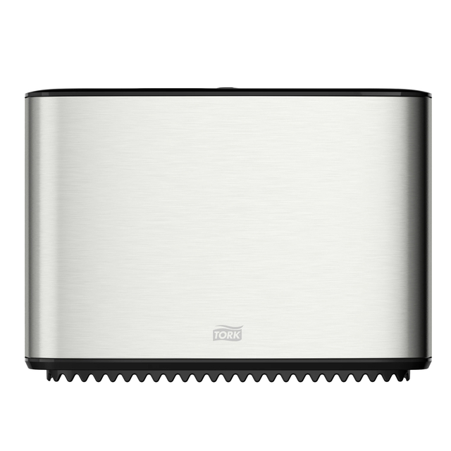 Dispenser Tork Image Line Mini Jumbo Roll T2 Image Closed - Stainless Steel 460006