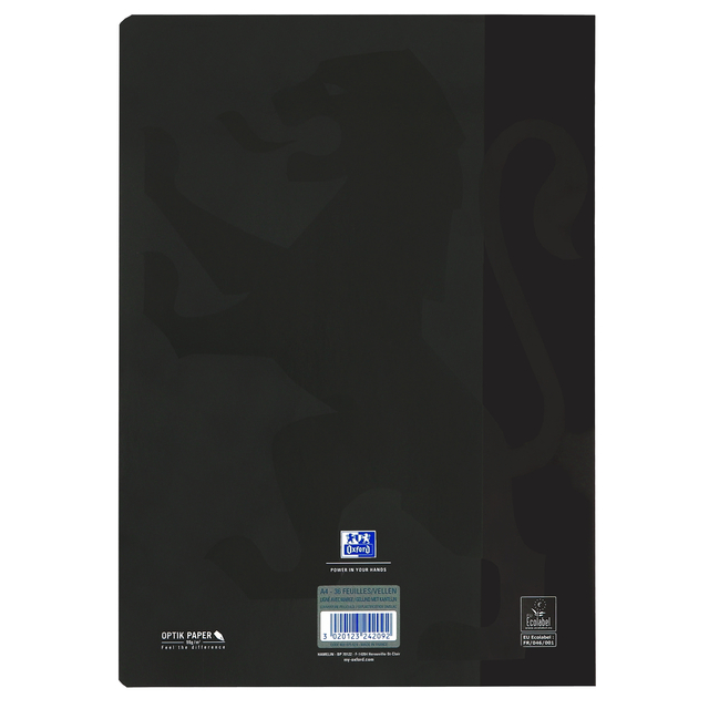 Oxford School A4 Soft Card Cover Exercise Book Ruled 72 Pages Assorted