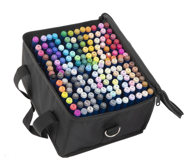 Alcoholmarkers Nassau Arts duopunt set à 168 kleuren