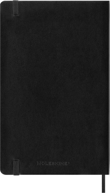 Agenda 2027 Moleskine 18M Planner Weekly 7dagen/1pagina large sc black