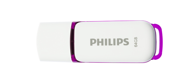 USB stick 2.0 Philips Snow USB-A 64GB paars
