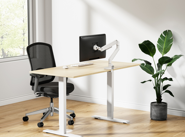 Monitorarm Neomounts NEXT Slim 1 scherm 35 inch wit