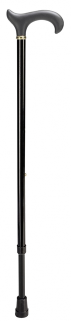 Wandelstok Able2 soft derby handvat zwart