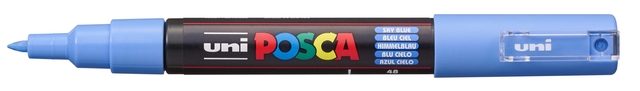 Paint marker Posca PC1MC extra fine sky blue