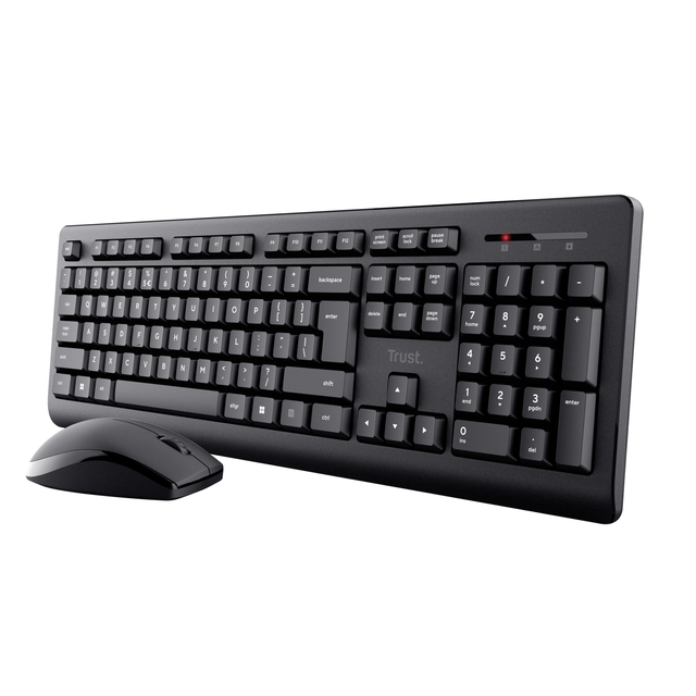 Toetsenbord trust primo draadloos + muis