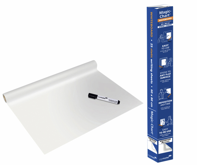 Legamaster Magic-Chart whiteboard foil 60x80cm