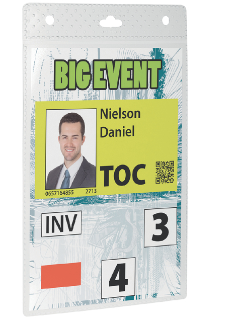 Name badge A6