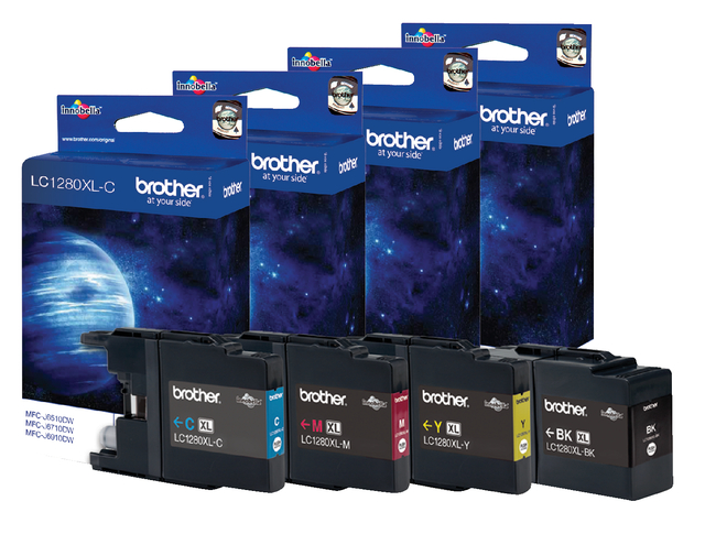 Brother Inkjet Cart Magenta HY LC1280XLM