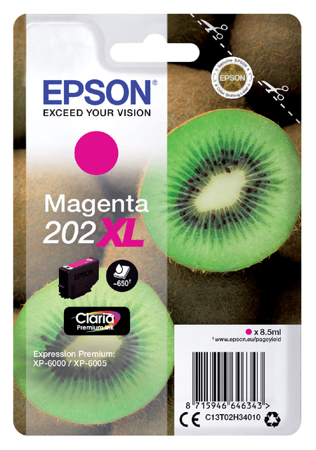 EPSON Singlepack Magenta 202XL Kiwi