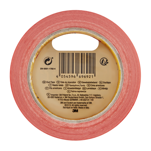 Adhesive tape Scotch high visibility 48mmx25m orange