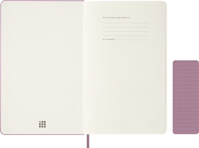 Agenda 2027 Moleskine 12M Planner Daily 1dag/1pagina large hc majestic pink