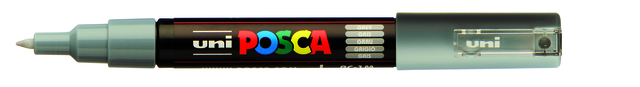 Paint marker Posca PC1MC extra fine grey